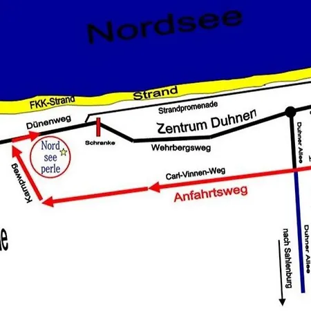 Haus Nordseeperle Whg 5 Seesicht